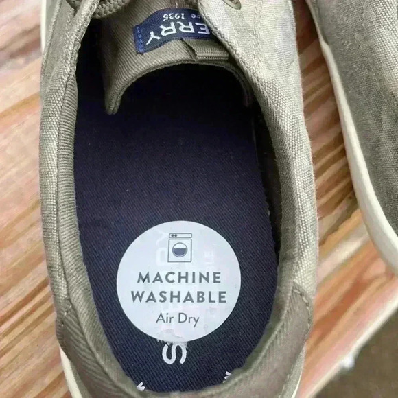 Sperry women’s camo print canvas washable tennis shoes lace tie size 6 - Picture 4 of 10